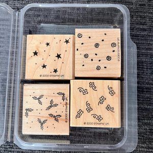 Stampin' Up! Basic Backgrounds Mounted Stamp Set